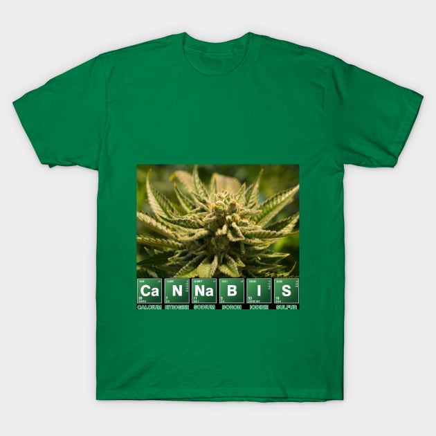 The Elements of Cannabis and Marijuana T-Shirt by The AEGIS Alliance